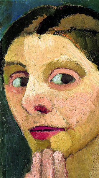 Paula Modersohn-Becker, Selbstbildniss, 1906 Paula Modersohn-Becker, Selbstbildniss, 1906