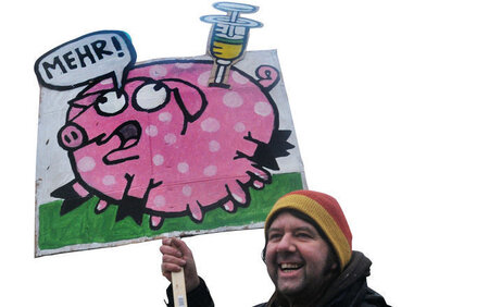 Anwälte der armen Säue und anderer Tiere, deren Fleisch wir kon... Anwälte der armen Säue und anderer Tiere, deren Fleisch wir kon...
