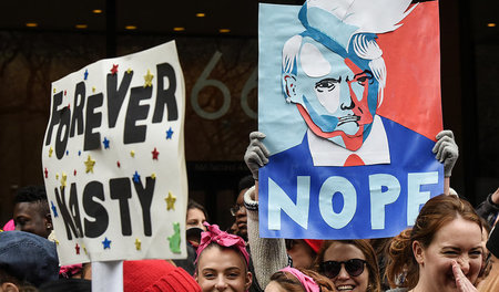 Absage an Trump: Frauenprotest am Sonnabend in New York