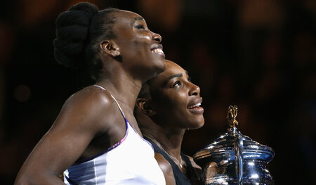Nach Williams gegen Wiliams freut sich Williams mit Williams: Gu...