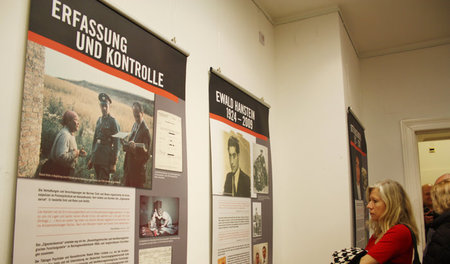 In der Ausstellung »Die nationalsozialistische Verfolgung der Si...