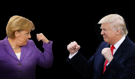 Angela Merkel gegen Donald Trump: Deutscher und US-Imperialismus...