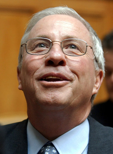 Im Aufwind: Herr Blocher von der SVP Im Aufwind: Herr Blocher von der SVP