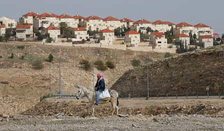 Zionistischer Außenposter: Die Siedlung Maale Adumim nahe Jerusa...