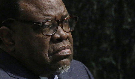 Der namibische Präsident Hage ­Geingob (New York, 29. 9. 2015)