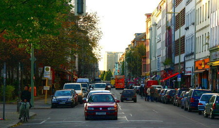 Die Wrangelstraße und die hier abgebildete Oranienstraße gehören...