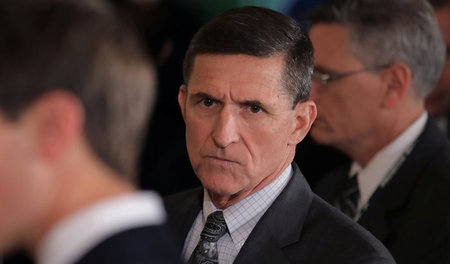 Michael Flynn am Montag in Washington