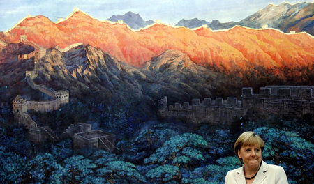 Warum nicht gleich eine Mauer bauen? Bundeskanzlerin Angela Merk...