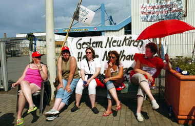 Arbeiterinnen in Nordhausen: Ab heute wird nicht mehr gesessen, ...