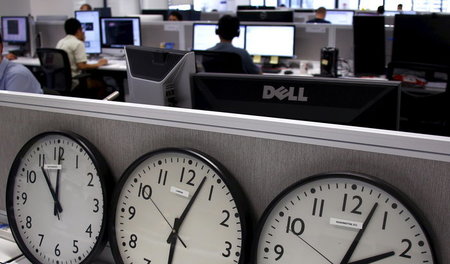 Arbeiten rund um die Uhr. Die Managementliteratur preist die neu... Arbeiten rund um die Uhr. Die Managementliteratur preist die neu...