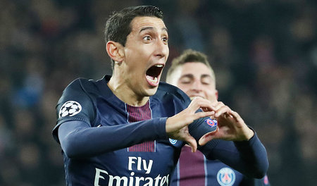 Ein Herz für die »Nudel«: Angel Di Maria führte PSG zum fulminan...