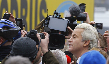 Begehrtes Fotomotiv ist Wilders schon, aber wie viele Menschen i...