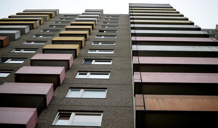 Einer von wenigen Blocks mit günstigen Quartieren in Frankfurt a...