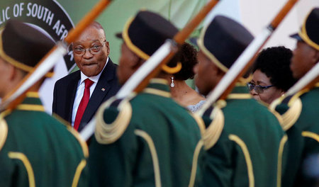Südafrikas Staatschef Jacob Zuma am 9. Februar in Kapstadt