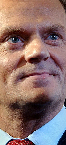 Der polnische Wahlsieger Donald Tusk von der Bürgerplattform