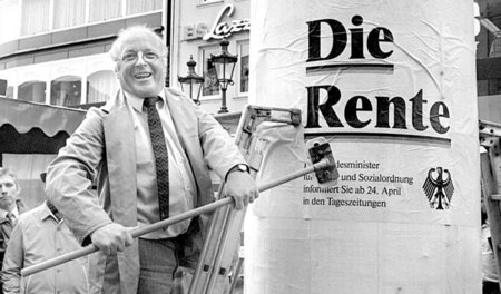 Der ehemalige Arbeitsminister Norbert Blüm und sein berühmtester...