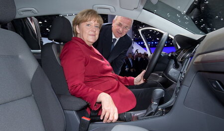 Immer mit bestem Draht zur Regierung: Der Volkswagen-Konzern. Hi...