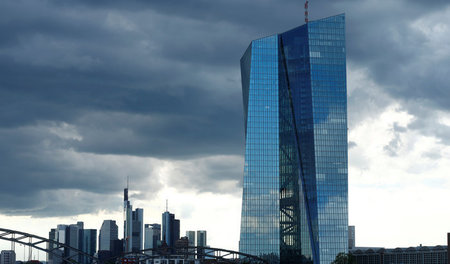 Die EZB-Zentrale in Frankfurt am Main