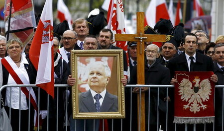 Totenruhe für Kaczynski: Bei den »Monatsgedächtnissen« soll es k...