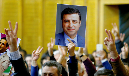 Protest für die Freilassung von Selahattin Demirtas am 8. Novemb... Protest für die Freilassung von Selahattin Demirtas am 8. Novemb...