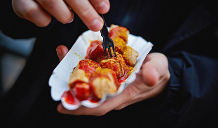 Lieblingsessen: Nach wie vor hält die Currywurst Platz eins in d...