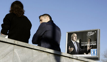 Bojko Borissov verspricht den 6,8 Millionen Wahlberechtigten »re...