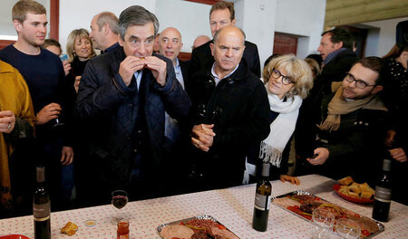 François Fillon, Präsidentschaftskandidat der Partei »Les Républ...