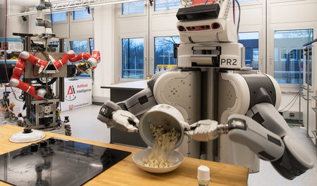 Ist das schon Postkapitalismus? Popcorn-Roboter in Bremen