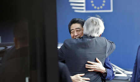 Jean-Claude Juncker, Präsident der Europäischen Kommission, empf... Jean-Claude Juncker, Präsident der Europäischen Kommission, empf...