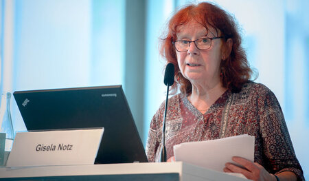 Gefragte Referentin: Gisela Notz