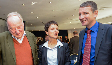 Das waren noch Zeiten: Alexander Gauland (links), Frauke Petry (...