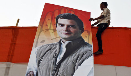 Wahlkampf für Rahul Gandhi: 2014 hatte er keine Chance gegen Nar... Wahlkampf für Rahul Gandhi: 2014 hatte er keine Chance gegen Nar...