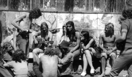 1975 waren die DDR-Blueser noch nicht in den Kirchen, sondern am...