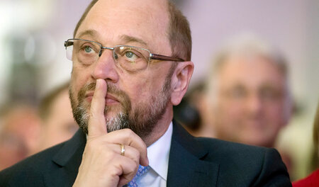 Rückgrat ist für die SPD ein Relikt vergangener Zeiten. Martin S...