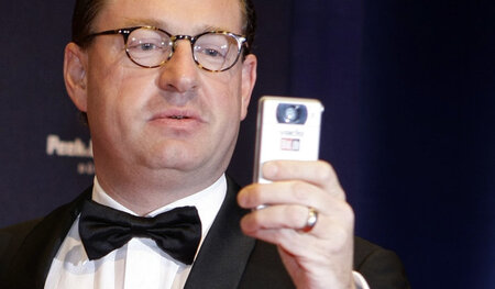 Der Eisbrecher? Ex-Bild-Chef Kai Diekmann (Jugendbild von 2008) ...