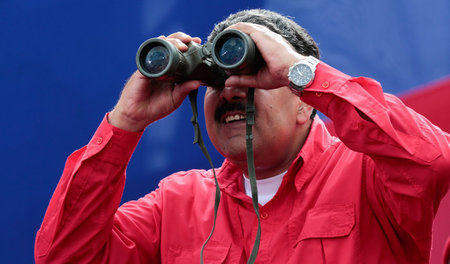 Perspektive Sozialismus? Venezuelas Präsident Nicolás Maduro am ...