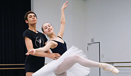 Auffallend viel Talent: Victor Goncalves Caixeta (18) und Elena ...