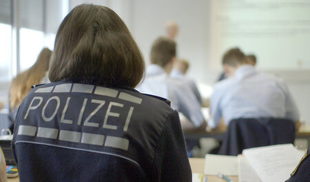 Michèle Kiesewetter begann ihre Polizeiausbildung in Baden-Württ...