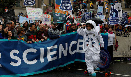 Marsch für die Wissenschaft am Samstag in Washington