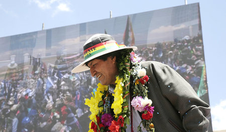 Boliviens Präsident Evo Morales