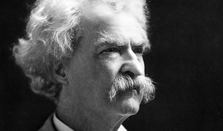 Samuel Langhorne Clemens alias Mark Twain nimmt in seinem ­vergn...