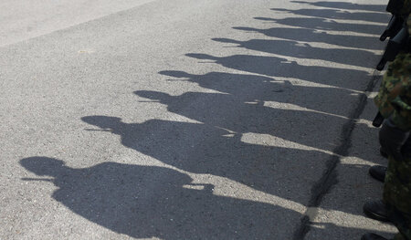 Die Truppe habe ein »Haltungsproblem«, meinte deren Vorgesetzte ... Die Truppe habe ein »Haltungsproblem«, meinte deren Vorgesetzte ...