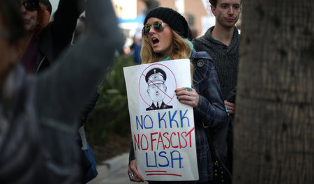 Protest gegen die Kabinettsbildung von US-Präsident Donald Trump...