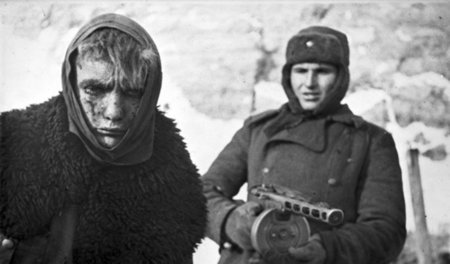 Stalingrad, Januar/Februar 1943: Gefangennahme eines jungen deut...