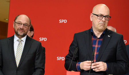 Leicht bedröppelter Verlierer: Der amtierende Kieler Ministerprä...