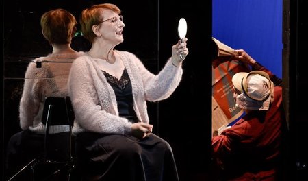 Dagmar Manzel gibt ihrer Figur Gestalt und Gesicht