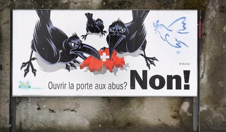 Bereits in früheren Jahren kämpfte die rechtspopulistische Parte...