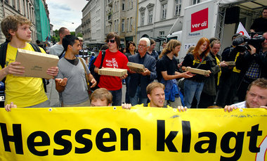 Das Urteil des Verwaltungsgerichts könnte den Protesten gegen St... Das Urteil des Verwaltungsgerichts könnte den Protesten gegen St...