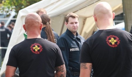 »Rock für Deutschland« in Gera im Juli 2013: Bei dem bundesweite...