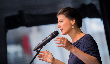 Von der Bundesregierung erwartet Sahra Wagenknecht keine soziale...